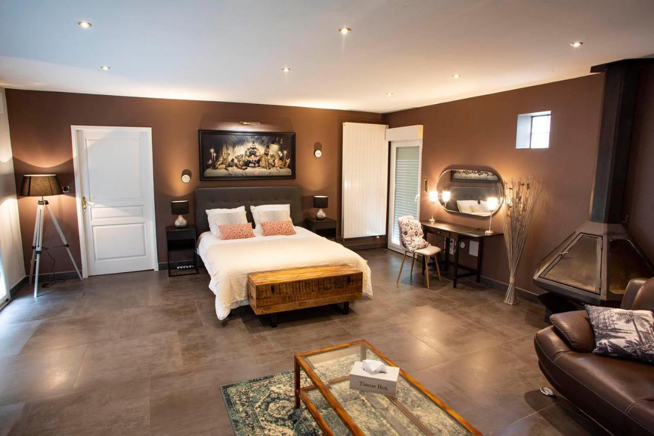 Villa 200m2 avec PISCINE chauffée&SPA&sauna&kota-grill Laval-sur-Vologne Extérieur photo