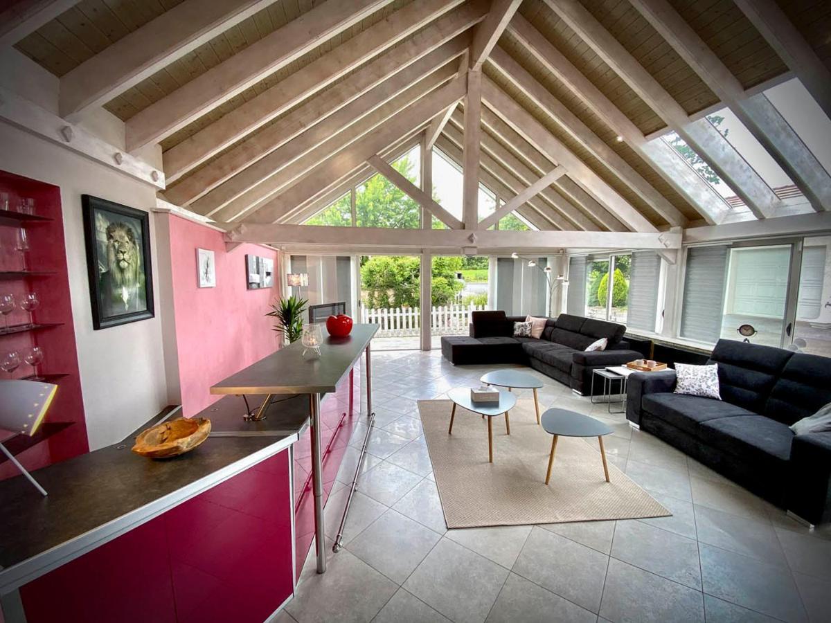 Villa 200m2 avec PISCINE chauffée&SPA&sauna&kota-grill Laval-sur-Vologne Extérieur photo