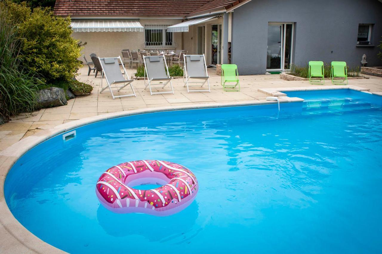 Villa 200m2 avec PISCINE chauffée&SPA&sauna&kota-grill Laval-sur-Vologne Extérieur photo