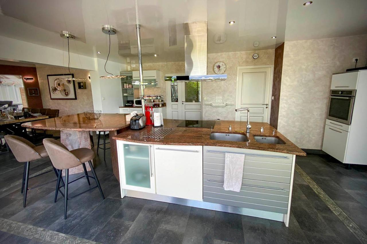 Villa 200m2 avec PISCINE chauffée&SPA&sauna&kota-grill Laval-sur-Vologne Extérieur photo