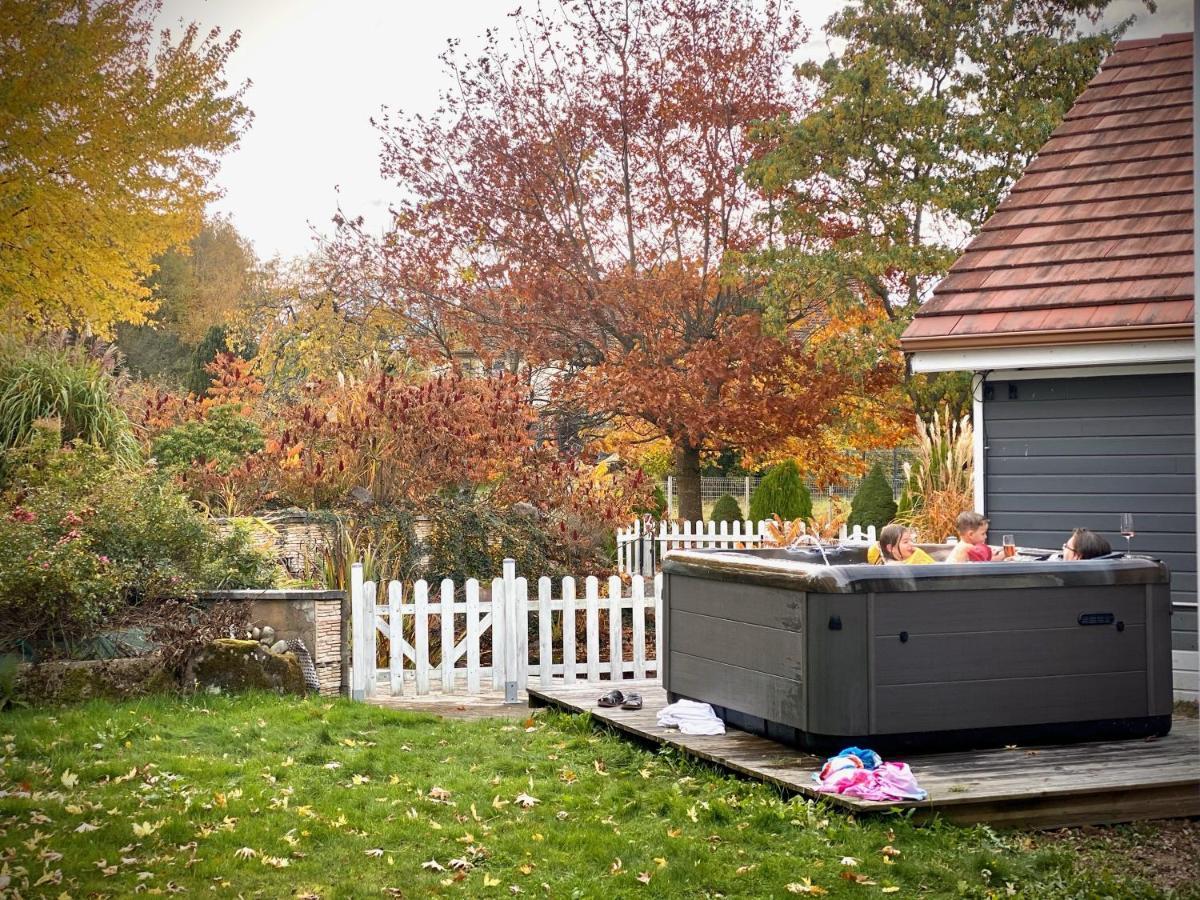 Villa 200m2 avec PISCINE chauffée&SPA&sauna&kota-grill Laval-sur-Vologne Extérieur photo