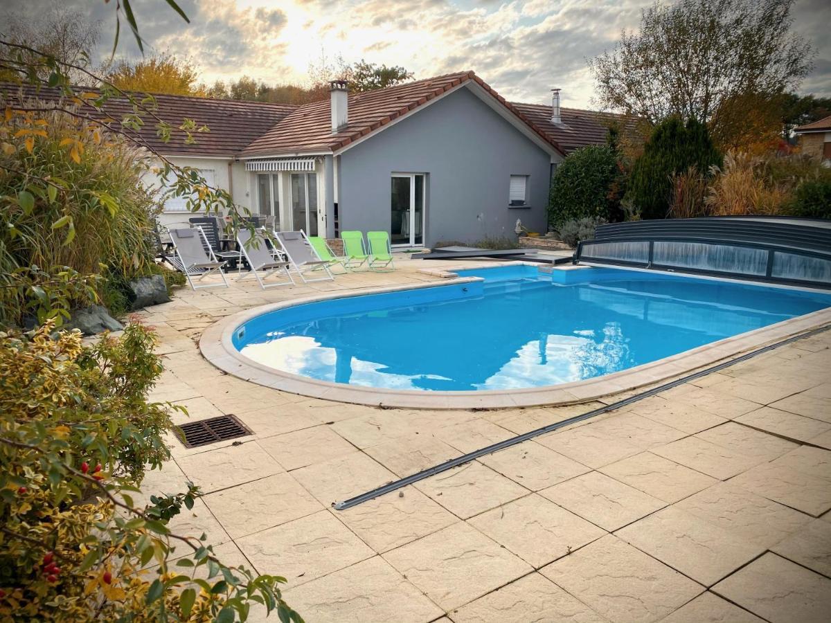 Villa 200m2 avec PISCINE chauffée&SPA&sauna&kota-grill Laval-sur-Vologne Extérieur photo